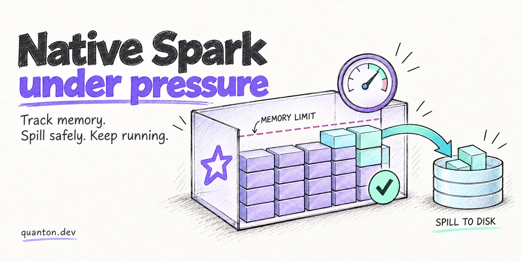 Why Native Spark Accelerators Get OOMKilled, and How Quanton Runs Reliably Under Memory Pressure